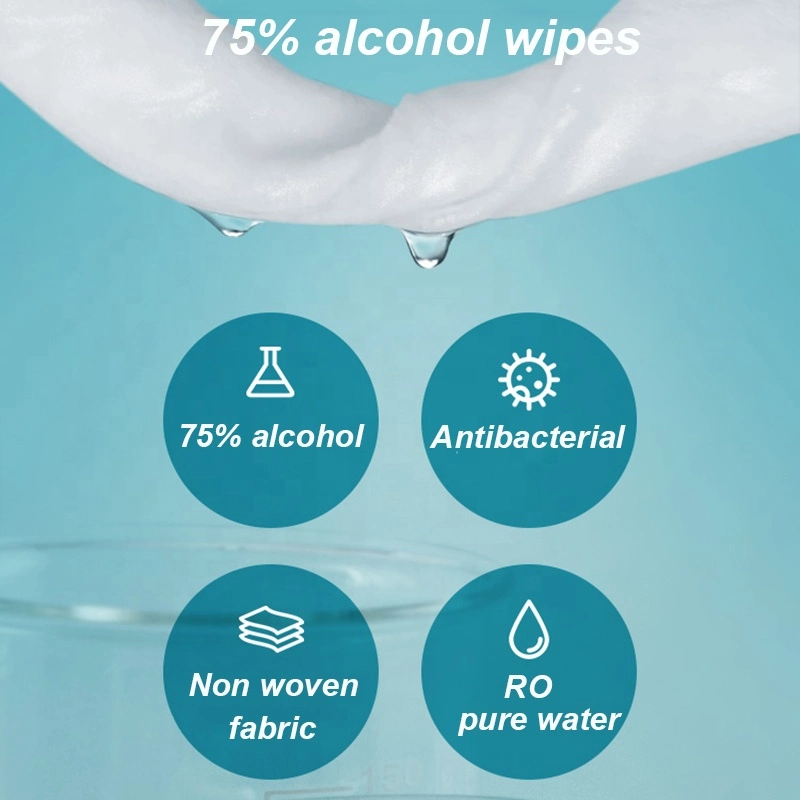 Factory Direct Daily Household Cleaning Skin Care Wipes Custom Logo